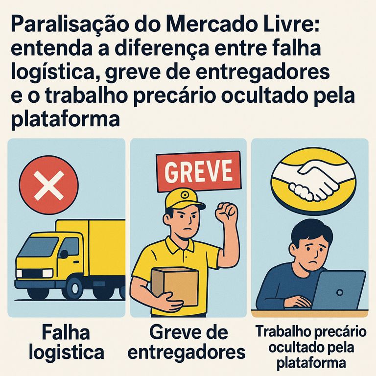 Paralisação do Mercado Livre e o trabalho invisível da entrega